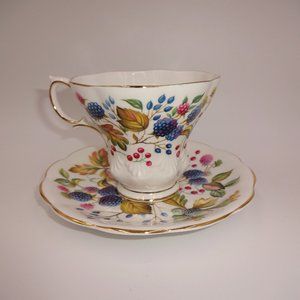 Vintage Royal Albert Bone China Random Harvest Series Sussex Tea Cup & Saucer